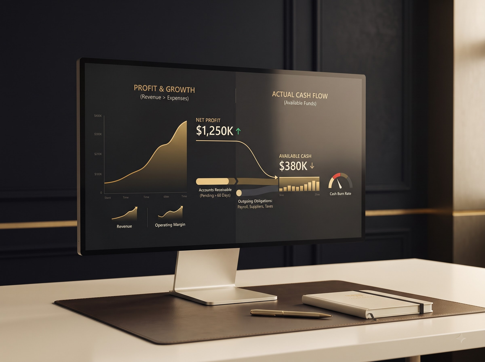 Cash Flow vs Profit: The Difference That Keeps Owners Awake at Night
