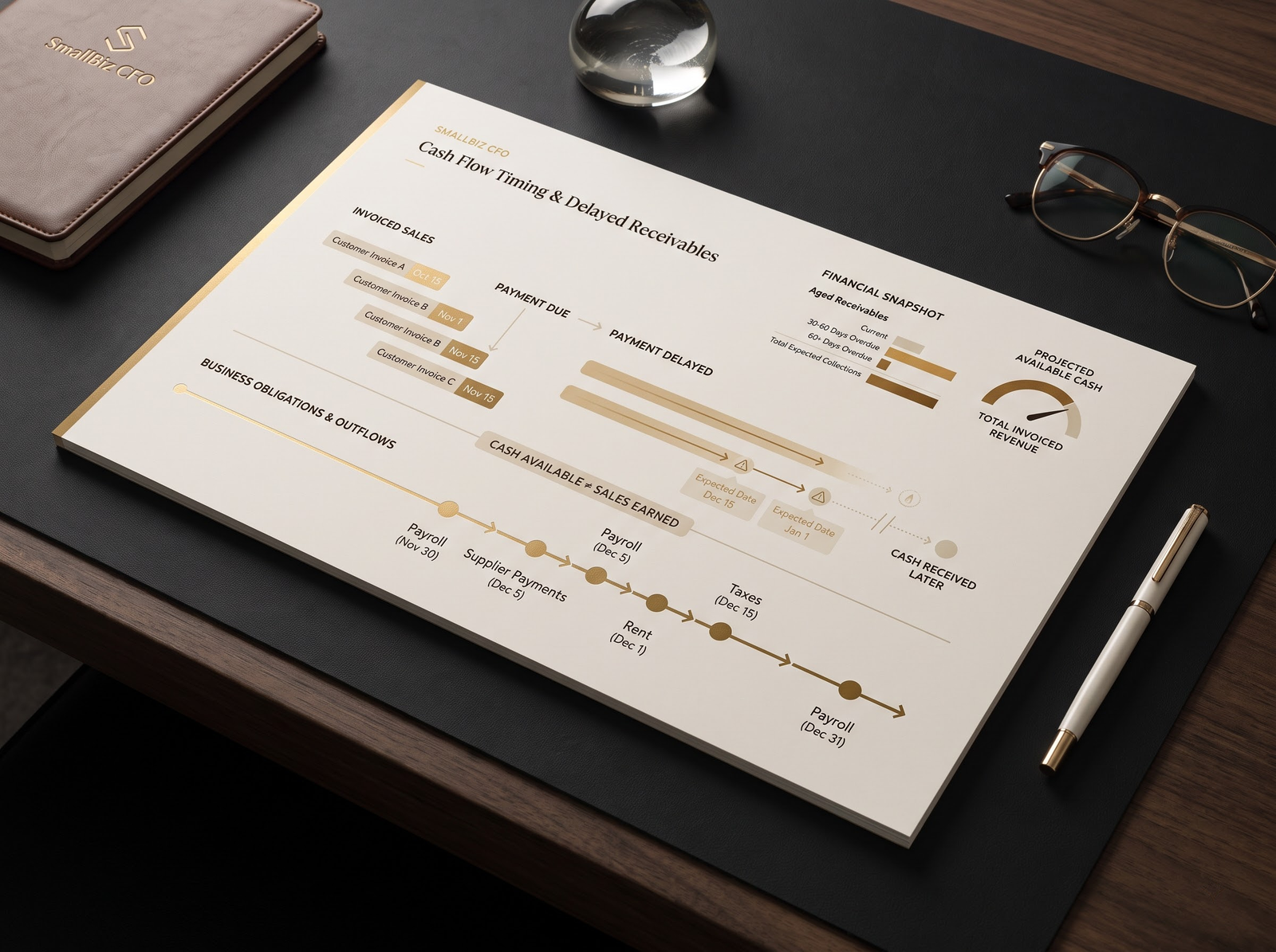 Managing Cash Flow When Customers Pay Late