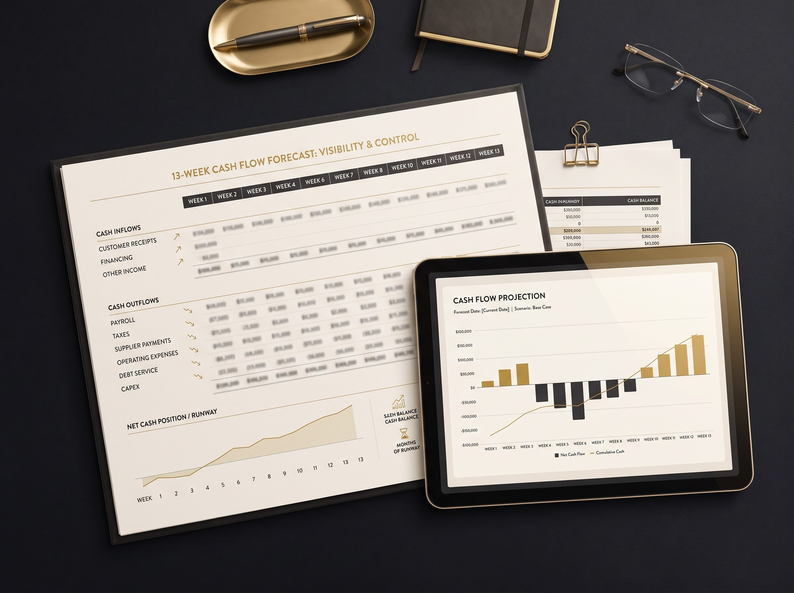 The 13-Week Cash Flow Forecast Every Founder Should Run